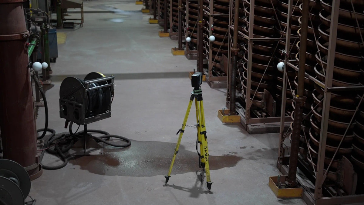 Manufacturing facility piping retrofit project